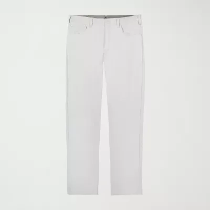 IZOD Swingflex 5 Pocket Dobby Mens Classic Fit Flat Front Pant