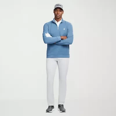 IZOD Swingflex 5 Pocket Dobby Mens Classic Fit Flat Front Pant