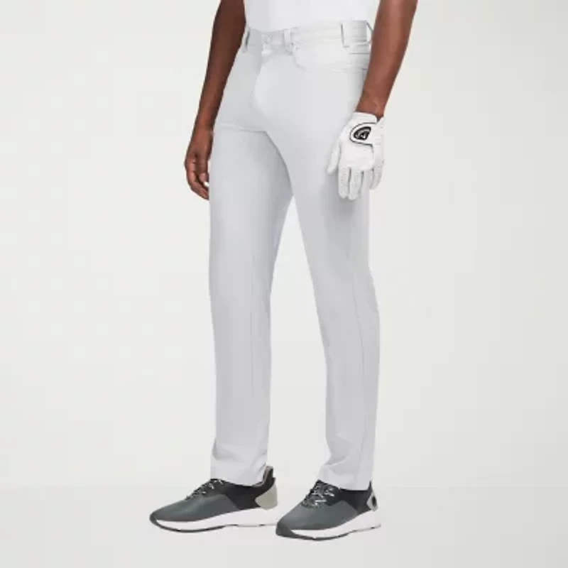IZOD Swingflex 5 Pocket Dobby Mens Classic Fit Flat Front Pant