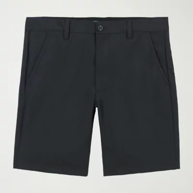 IZOD Micro Poly Mens Moisture Wicking Chino Short