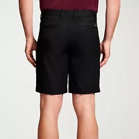 IZOD Micro Poly Mens Moisture Wicking Chino Short