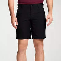 IZOD Micro Poly Mens Moisture Wicking Chino Short