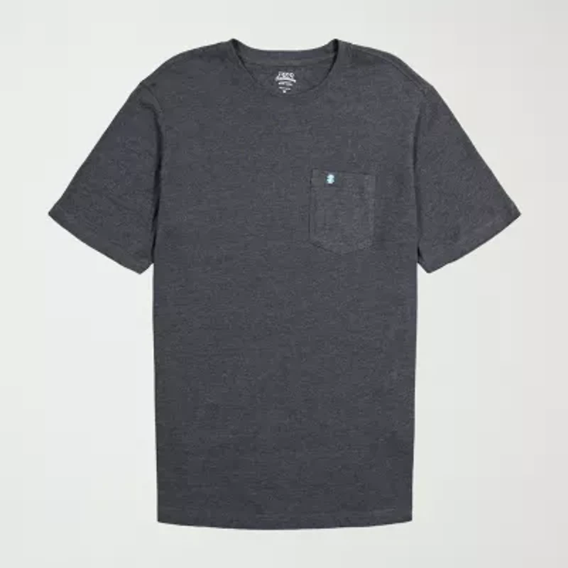 IZOD Saltwater Soft Wash Mens Crew Neck Short Sleeve T-Shirt