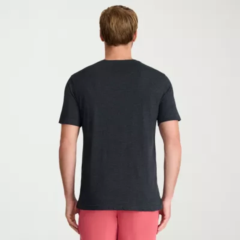 IZOD Saltwater Soft Wash Mens Crew Neck Short Sleeve T-Shirt