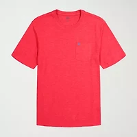 IZOD Saltwater Soft Wash Mens Crew Neck Short Sleeve T-Shirt