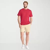IZOD Saltwater Soft Wash Mens Crew Neck Short Sleeve T-Shirt