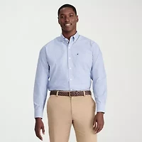 IZOD Performance Comfort Mens Long Sleeve Classic Fit Button-Down Shirt