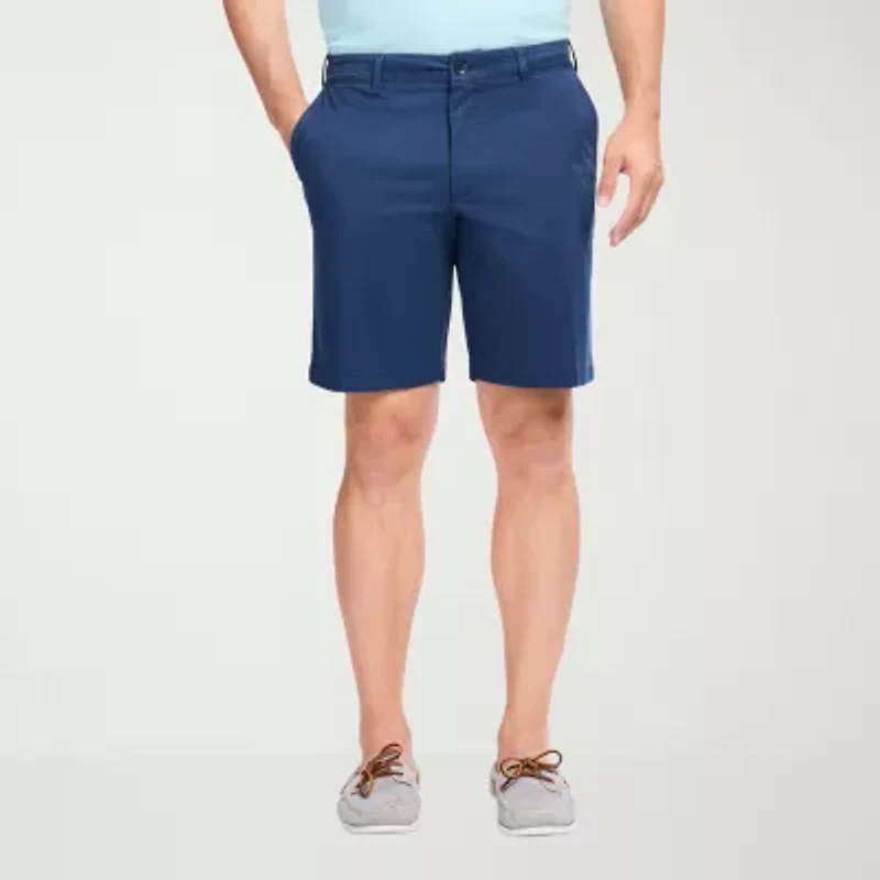 IZOD Saltwater Mens 9 1/2" Stretch Fabric Chino Short