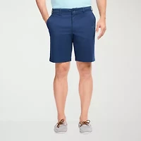IZOD Saltwater Mens 9 1/2" Stretch Fabric Chino Short