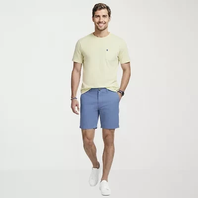 IZOD Saltwater Mens 9 1/2" Stretch Fabric Chino Short