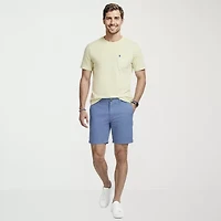 IZOD Saltwater Mens 9 1/2" Stretch Fabric Chino Short