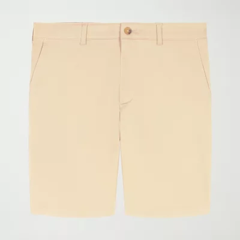 IZOD Saltwater Mens 9 1/2" Stretch Fabric Chino Short