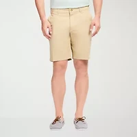 IZOD Saltwater Mens 9 1/2" Stretch Fabric Chino Short