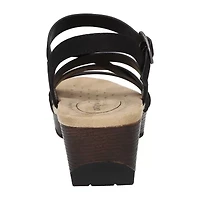 Easy Works By Street Womens Monroe Heeled Sandals