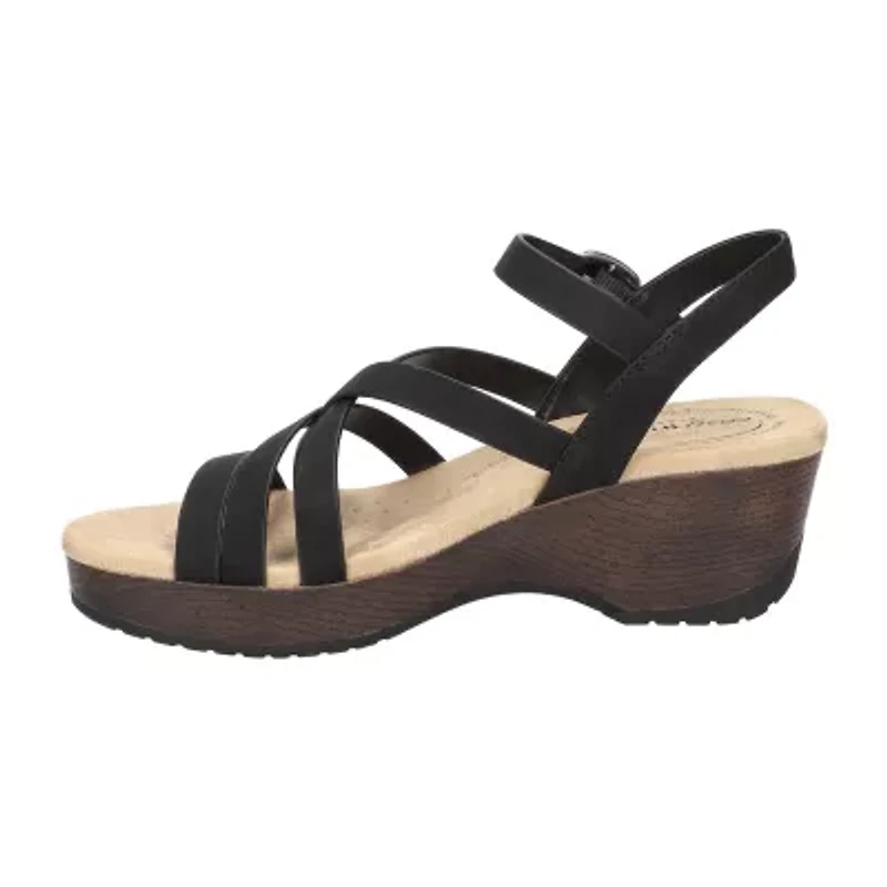 Easy Works By Street Womens Monroe Heeled Sandals