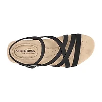 Easy Works By Street Womens Monroe Heeled Sandals