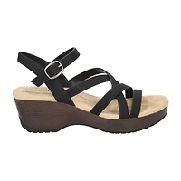 Easy Works By Street Womens Monroe Heeled Sandals