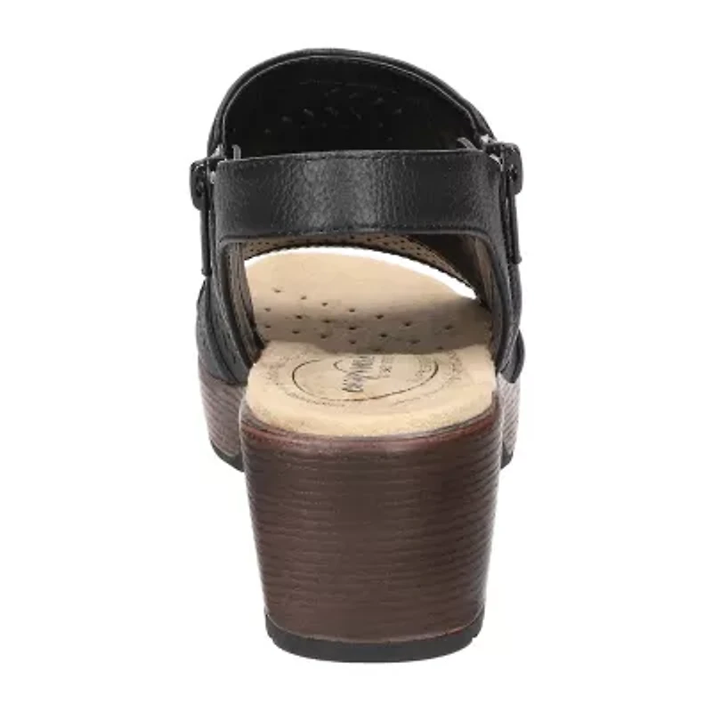 Easy Works By Street Womens Evan Heeled Sandals
