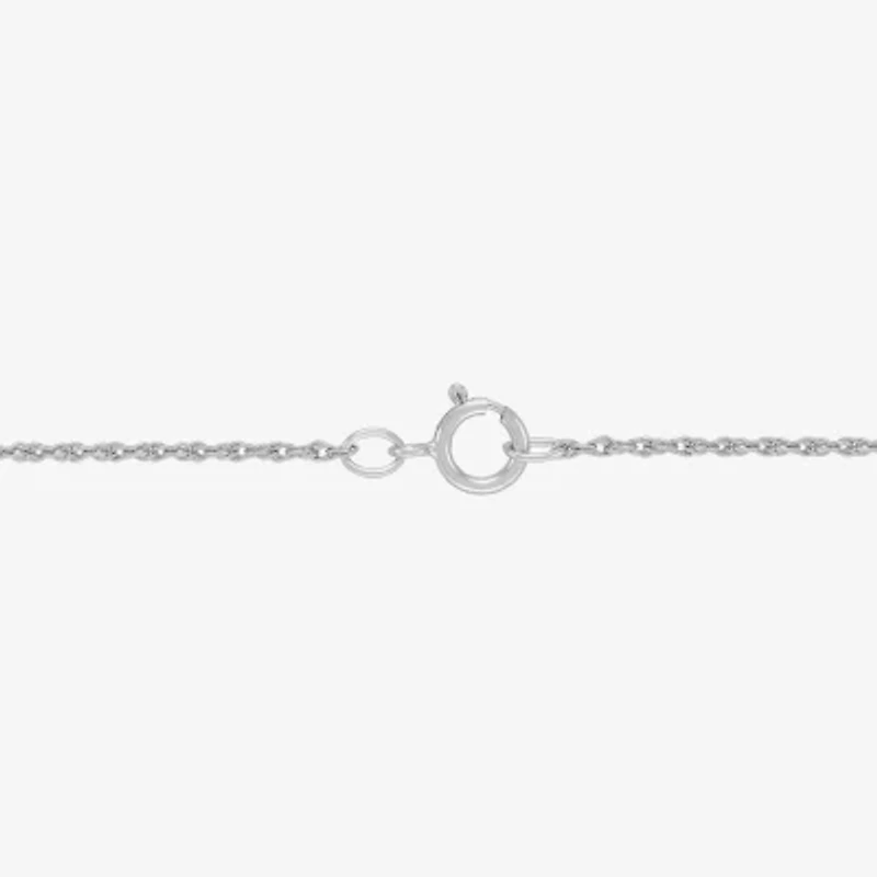 Womens White Cultured Freshwater Pearl Sterling Silver 18 Inch Pendant Necklace