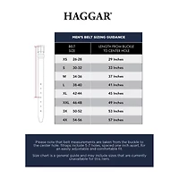 Haggar 35mm Fabric Mens Belt