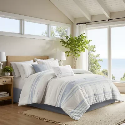 Harbor House Morgan Cotton 6-pc. Midweight Comforter Set