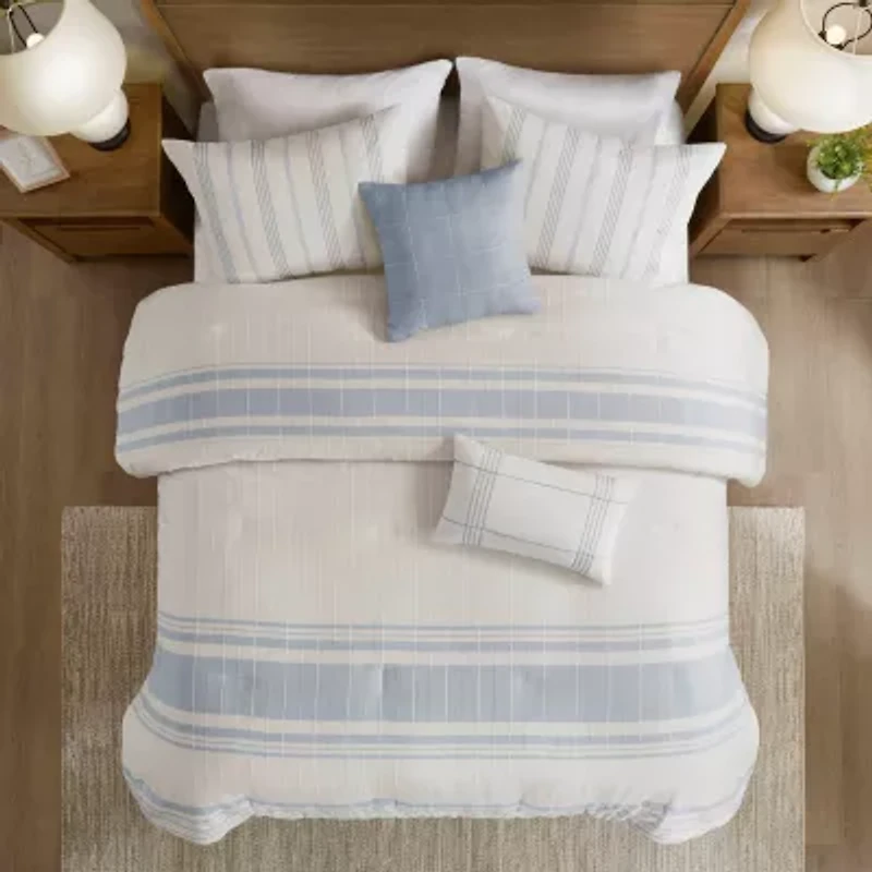 Harbor House Morgan Cotton 6-pc. Midweight Comforter Set