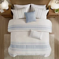Harbor House Morgan Cotton 6-pc. Midweight Comforter Set