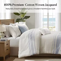Harbor House Morgan Cotton 6-pc. Midweight Comforter Set