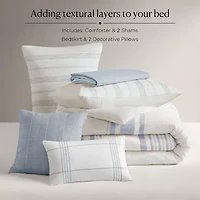 Harbor House Morgan Cotton 6-pc. Midweight Comforter Set