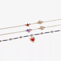 Mixit 4th Of July Womens 3-pc. Bracelet Set