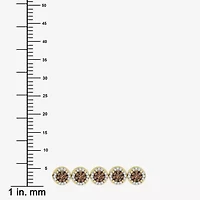 (Brown / I3) Mens 2 1/2 CT. T.W. Natural Champagne Diamond 10K Gold Tennis Bracelet