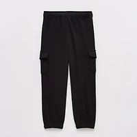 Okie Dokie Toddler & Little Boys Regular Fit French Terry Pull-On Pant