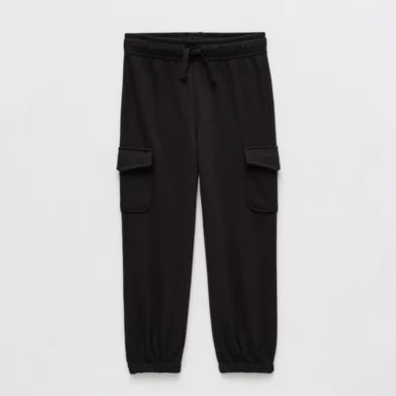 Okie Dokie Toddler & Little Boys Regular Fit French Terry Pull-On Pant