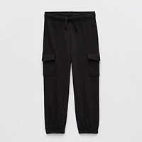 Okie Dokie Toddler & Little Boys Regular Fit French Terry Pull-On Pant