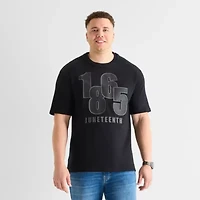 Hope & Wonder Mens Crew Neck Short Sleeve Big and Tall T-Shirt