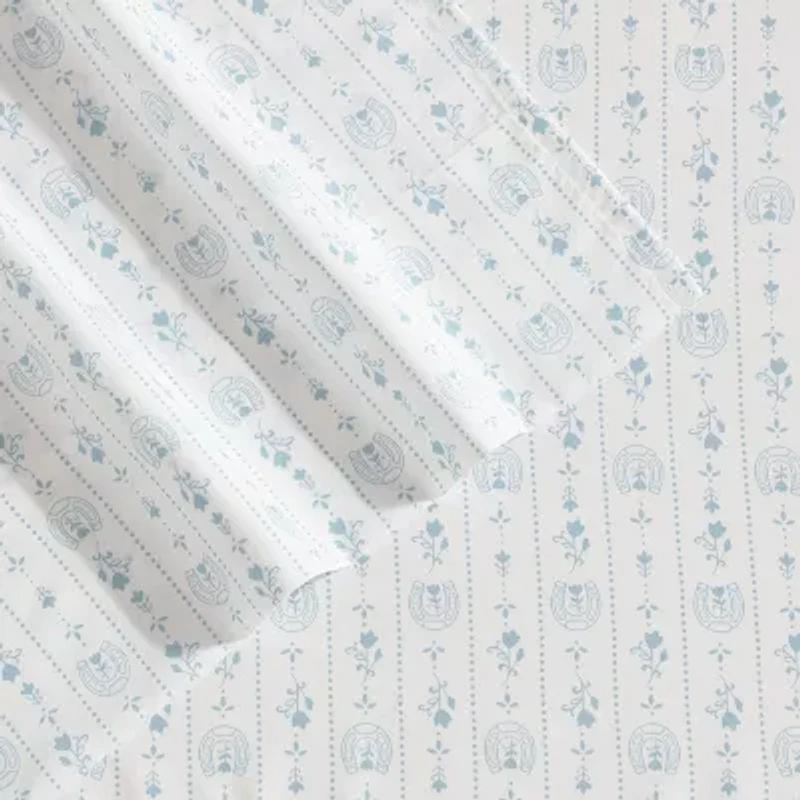 Wrangler Pretty Shoe Stripe Sheet Set