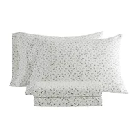 Martha Stewart Kennedy Floral Sheet Set