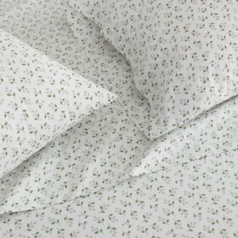 Martha Stewart Kennedy Floral Sheet Set