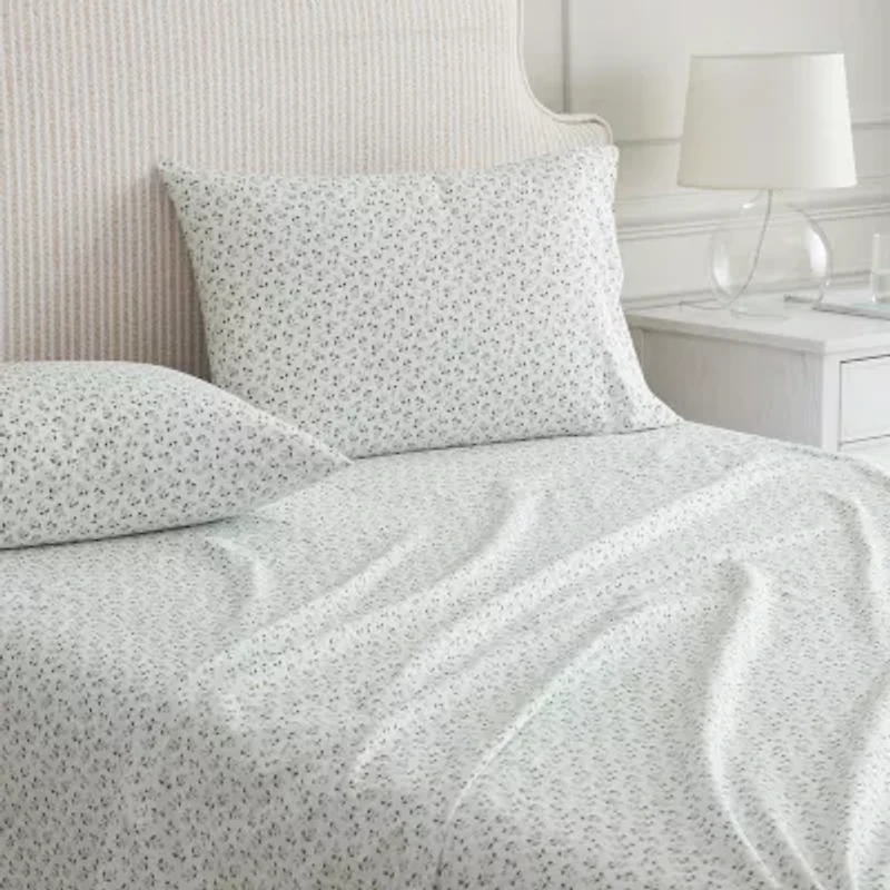 Martha Stewart Kennedy Floral Sheet Set