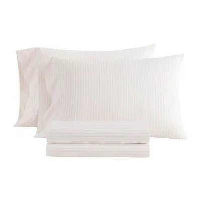 Martha Stewart Core Ticking Stripe Sheet Set
