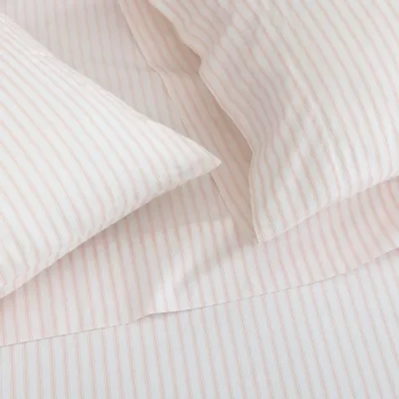 Martha Stewart Core Ticking Stripe Sheet Set
