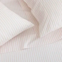 Martha Stewart Core Ticking Stripe Sheet Set