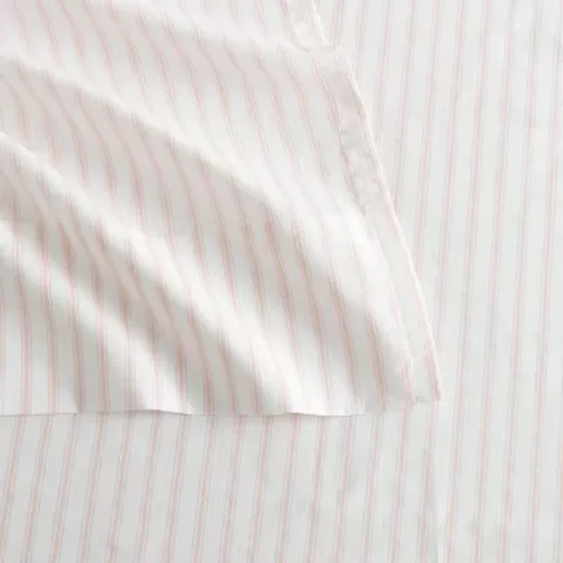 Martha Stewart Core Ticking Stripe Sheet Set