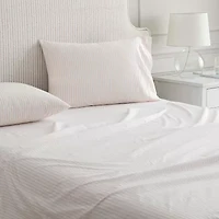 Martha Stewart Core Ticking Stripe Sheet Set