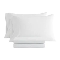 Martha Stewart Dottie Stripe Sheet Set