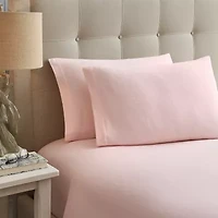 Laura Ashley 100% Cotton Brushed Flannel Deep Pocket Sheet Set