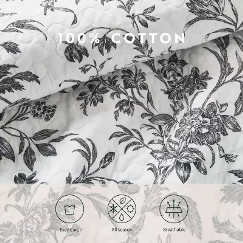 Laura Ashley Amberly Quilt Set