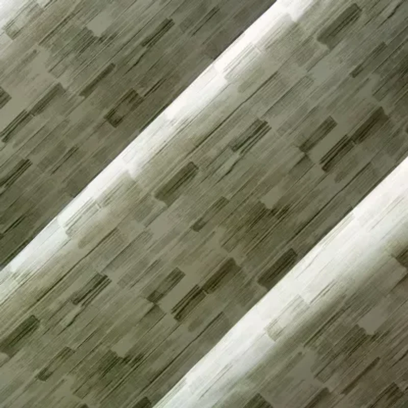 Sun Zero Vernon Monochrome Brushstrokes Magnetic Closure Grommet Top 100% Blackout Set of 2 Curtain Panel