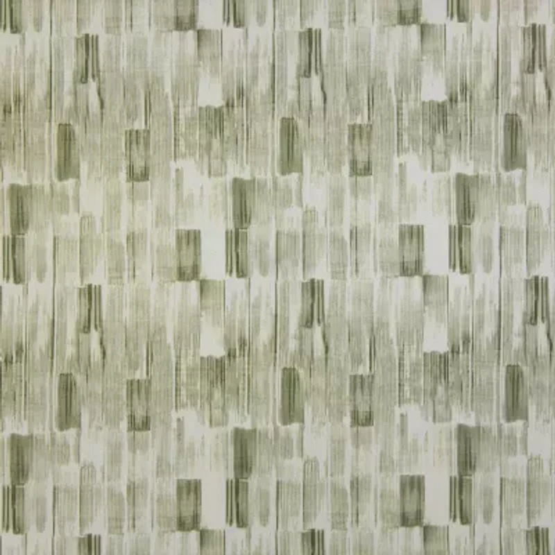 Sun Zero Vernon Monochrome Brushstrokes Magnetic Closure Grommet Top 100% Blackout Set of 2 Curtain Panel