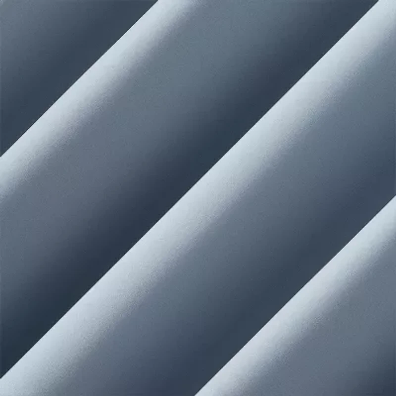 Sun Zero Sheridan Magnetic Closure Grommet Top 100% Blackout Set of 2 Curtain Panel